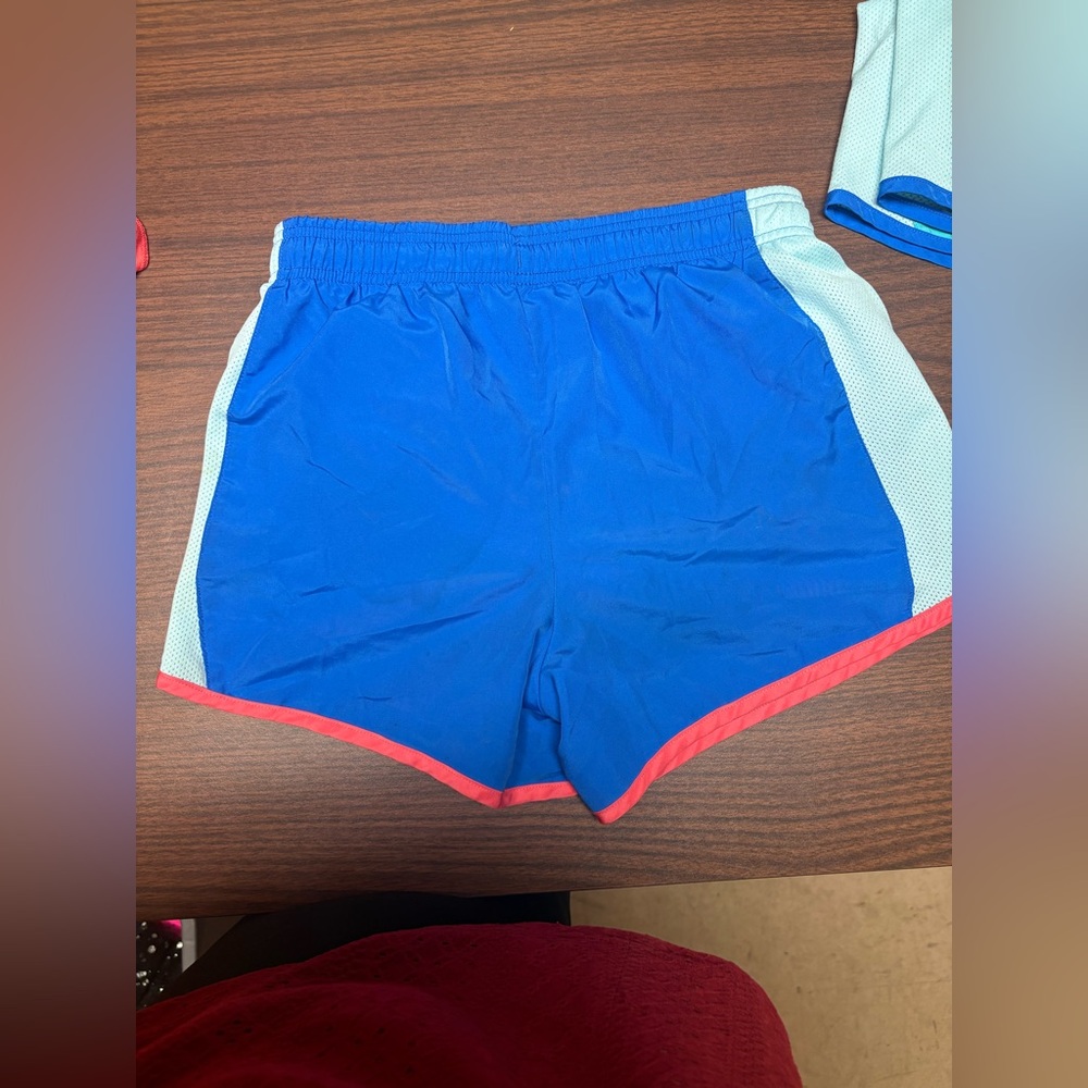 Athletic Works Blue and Red Women's Shorts
